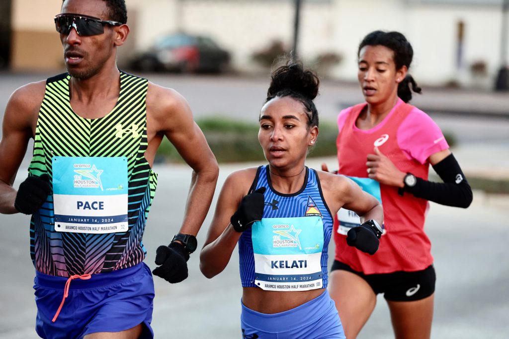 Weini Kelati (66:25) Breaks American Record at 2024 Houston Half; Galen Rupp 14th in 62:37 Weini Kelati (66:25) Breaks American Record at 2024 Houston Half; Galen Rupp 14th in 62:37