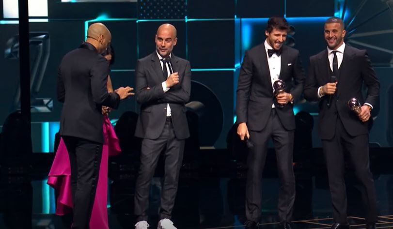 Pep Guardiola has room in stitches as he drops expletive at FIFA Best Awards in response to awkward Thierry Henry question
