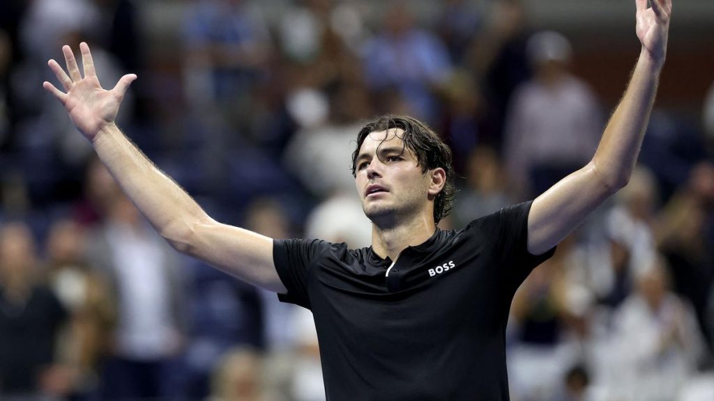U.S. Open: Taylor Fritz beats Frances Tiafoe to become first American man to reach final since 2006