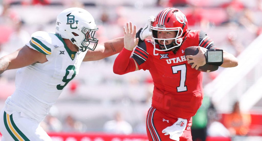 Utah QB Cam Rising sustains right hand injury vs. Baylor
