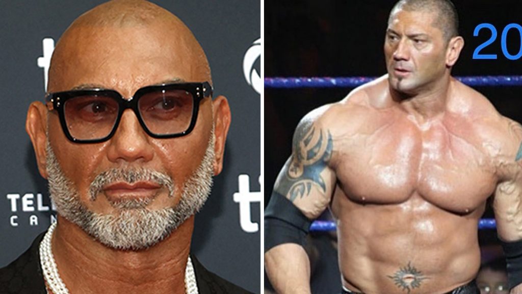 WWE legend and Hollywood star Dave Bautista shows off dramatic body transformation after shedding weight for latest role WWE legend and Hollywood star Dave Bautista shows off dramatic body transformation after shedding weight for latest role