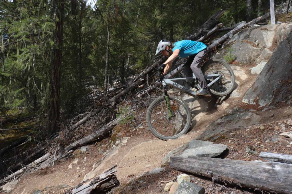 Devinci E-Troy Lite GX AXS 12s Review: Less Power with Less Weight for Tons of Fun