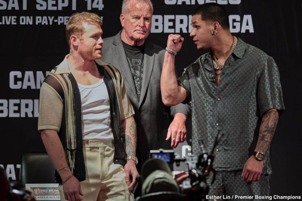 Canelo Vs. Berlanga On Saturday – Are You Excited? Canelo Vs. Berlanga On Saturday – Are You Excited?