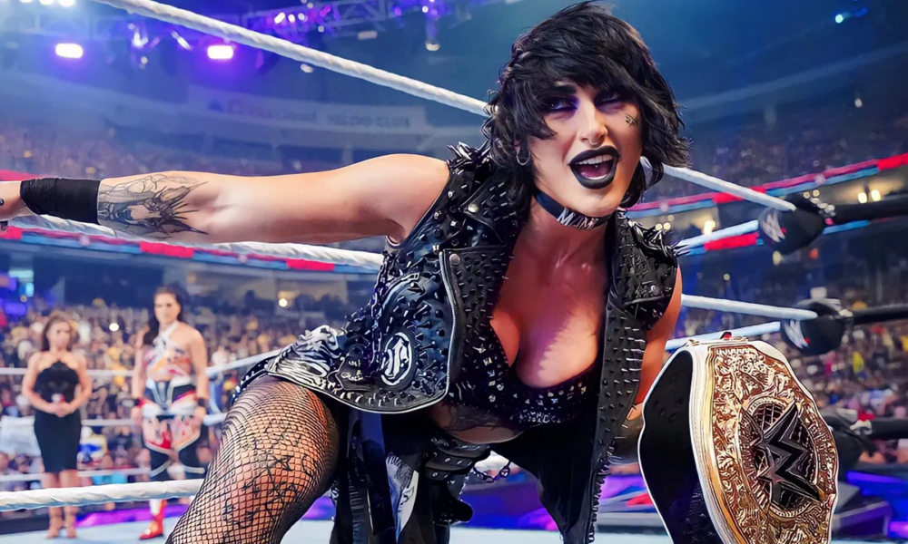 Rhea Ripley Claps Back at WWE Stinkface Spot Critics