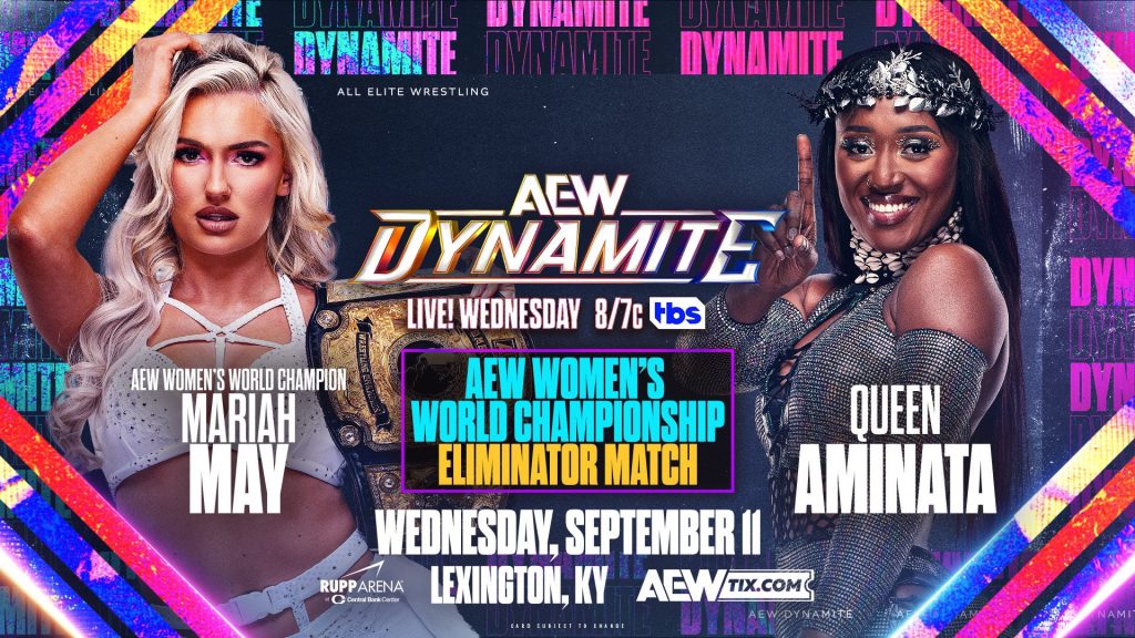 Mariah May vs. Queen Aminata Added To Sept. 11 Dynamite