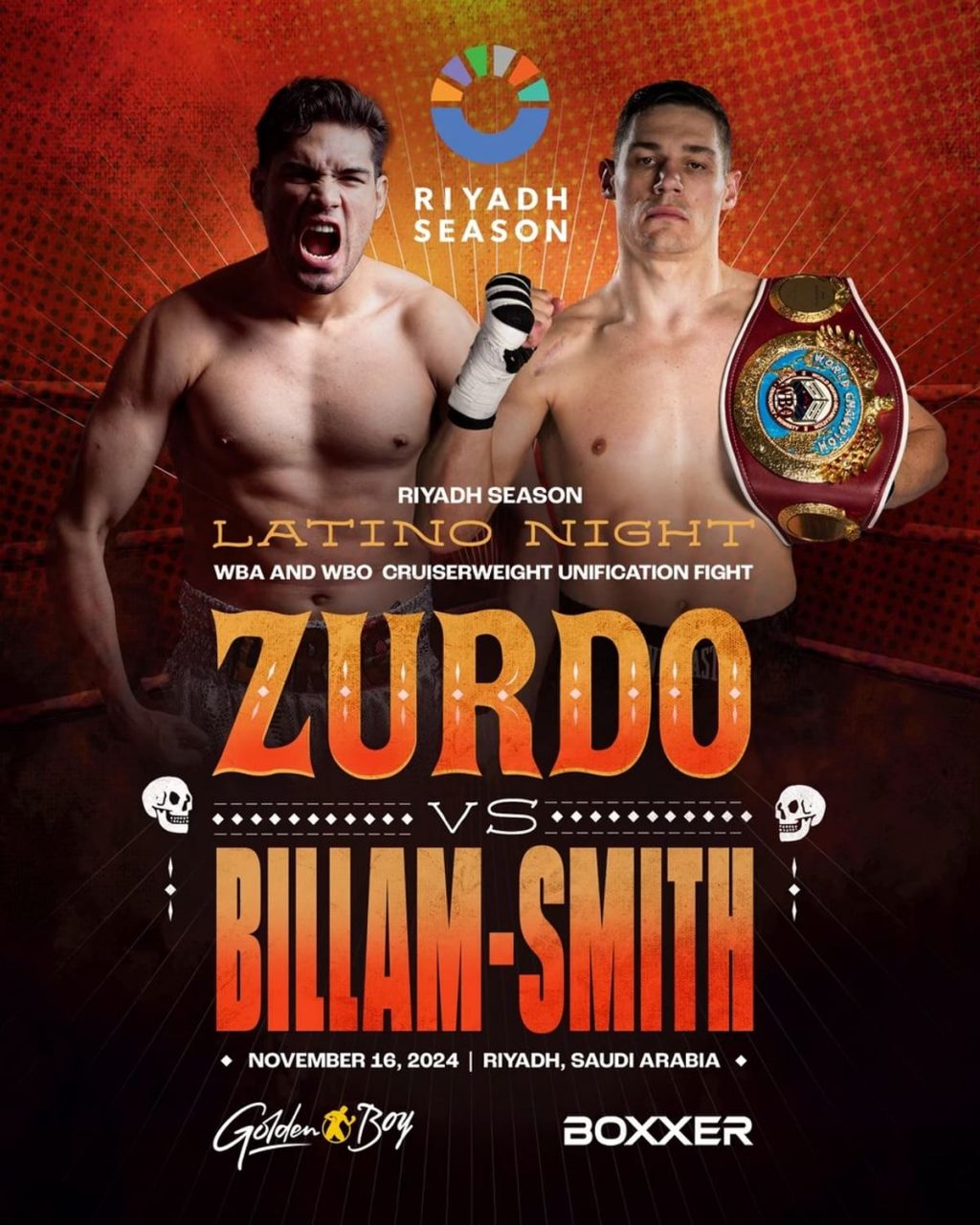 Chris Billam Smith vs. Gilberto ‘Zurdo’ Ramirez: Cruiserweight Unification Clash Set for Riyadh on November 16th