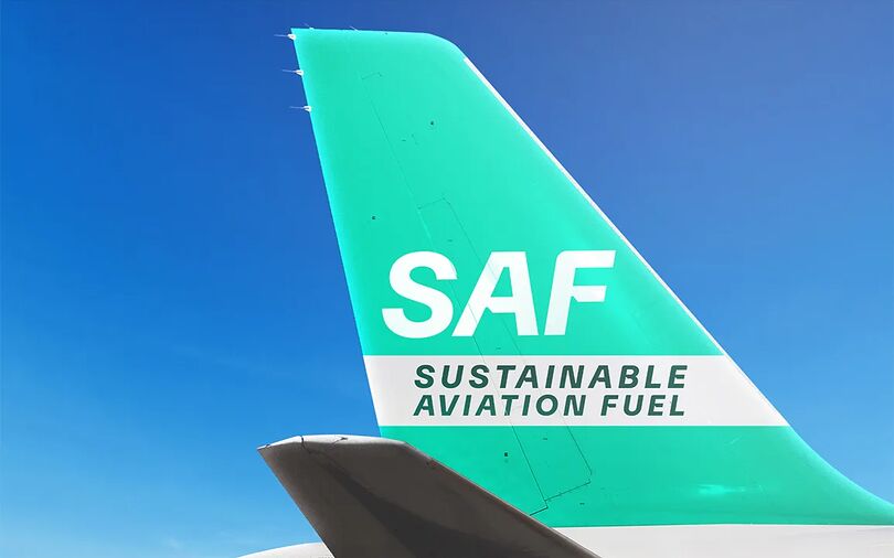 How does Mercedes intend to achieve aviation emissions reduction?