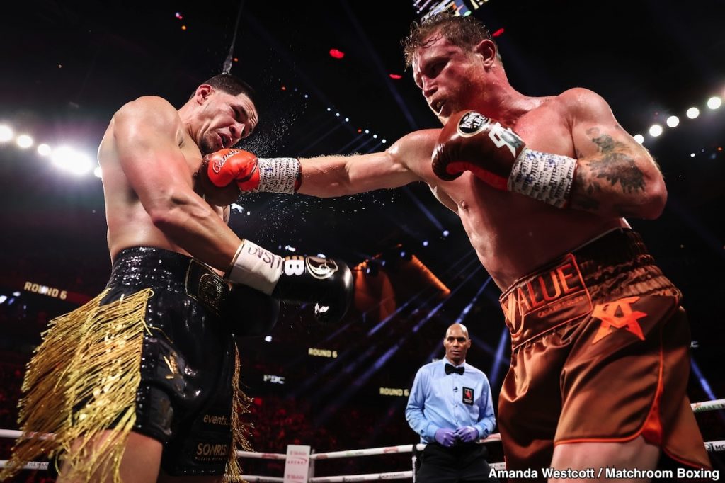 De La Hoya Rips Canelo For Berlanga Performance De La Hoya Rips Canelo For Berlanga Performance