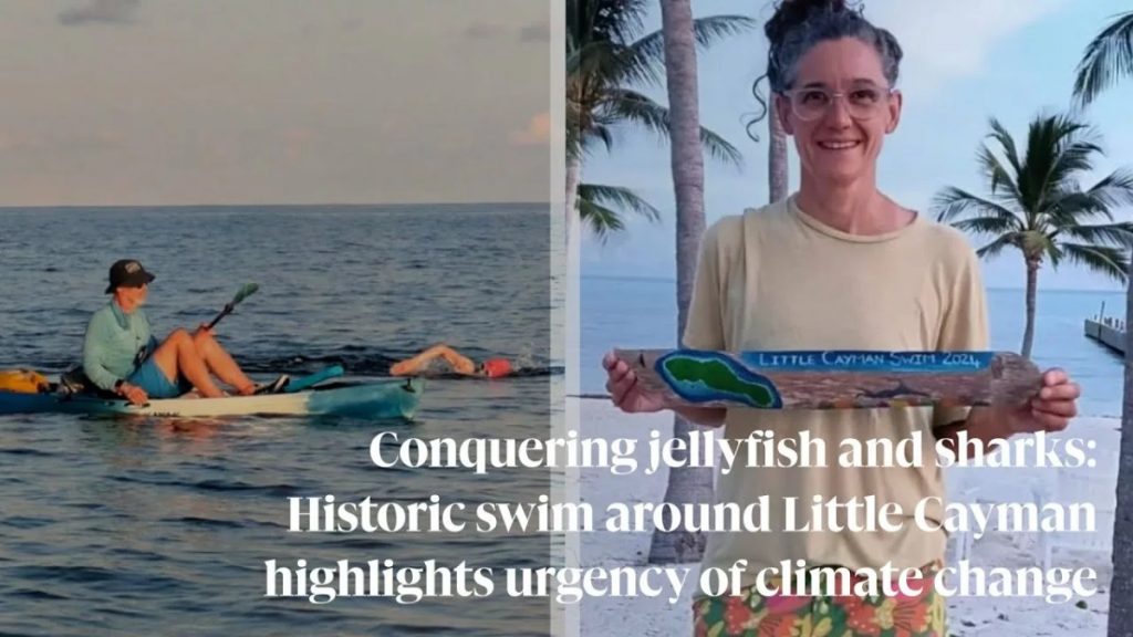 Historic Swim Around Little Cayman Highlights Urgency of Climate Change | Cayman Compass