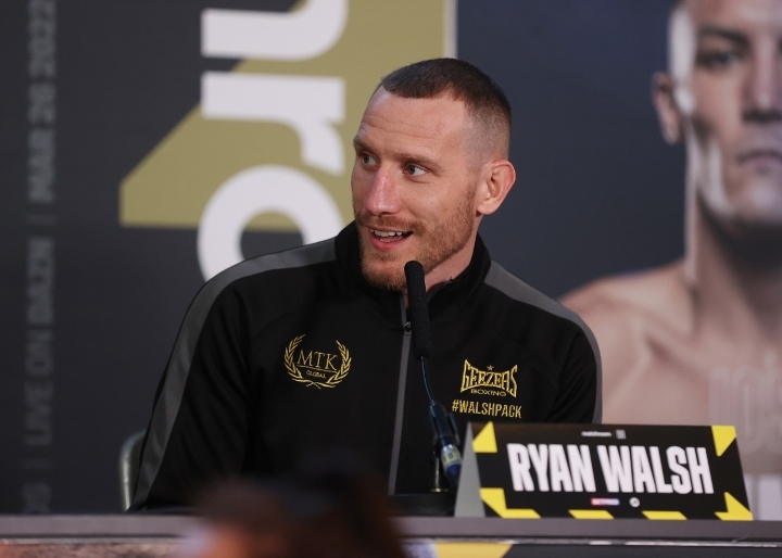 Ryan Walsh confident he can force Reece Mould out on his shield