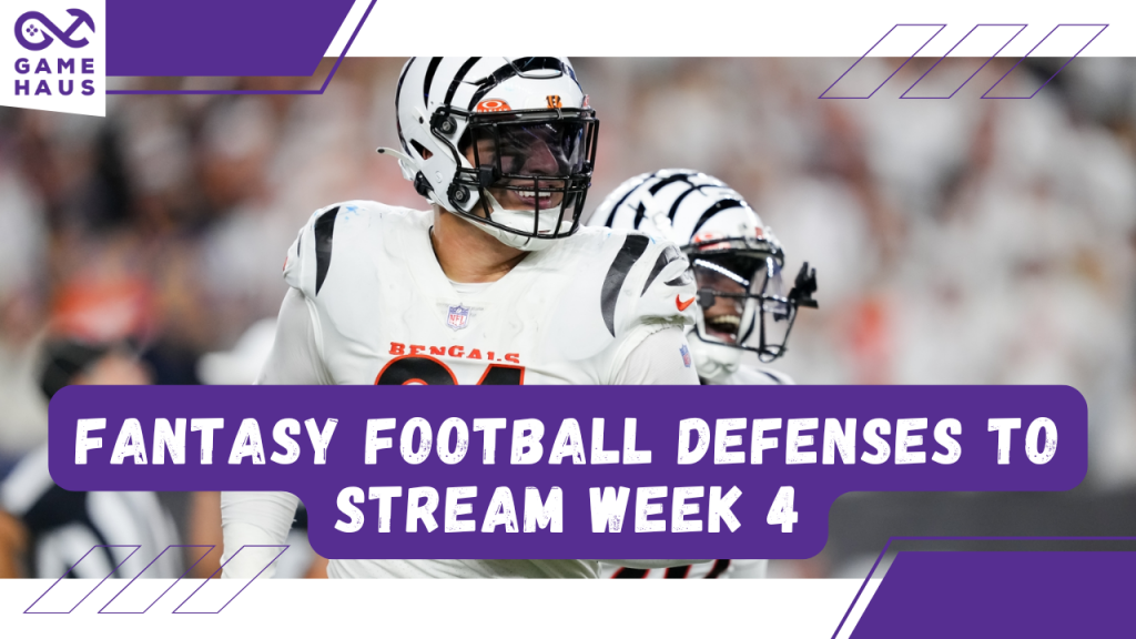 Fantasy Football Defenses to Stream Week 4