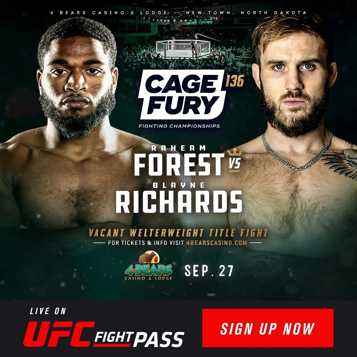 CFFC 136 Main Event Breakdown CFFC 136 Main Event Breakdown