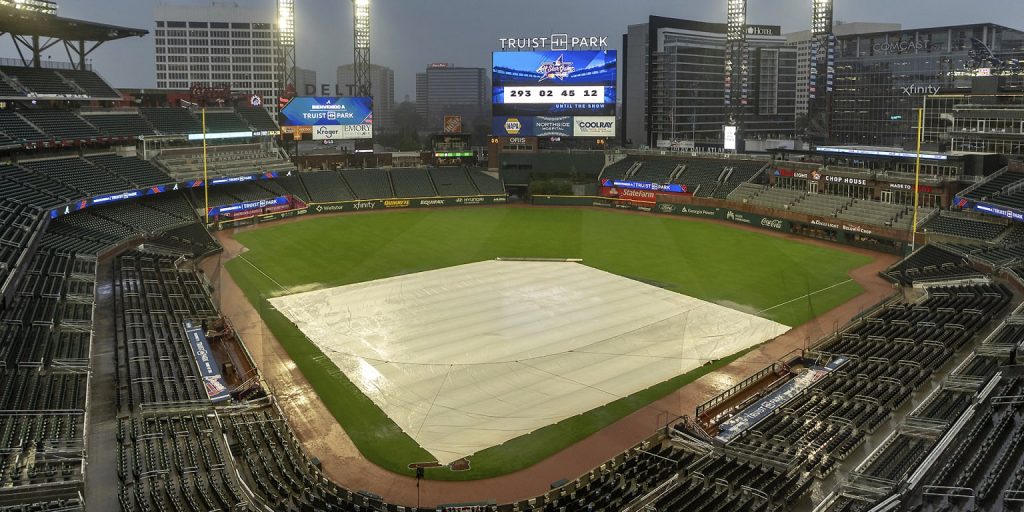 Mets-Braves Wednesday, Thursday games rescheduled for Monday DH Mets-Braves Wednesday, Thursday games rescheduled for Monday DH