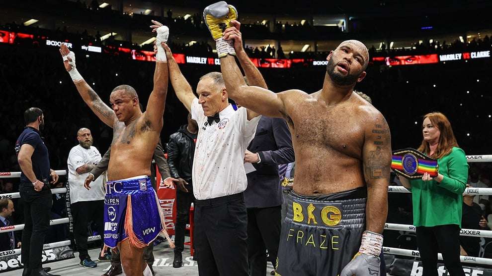 Frazer Clarke rematch was only ‘realistic option’ for Fabio Wardley