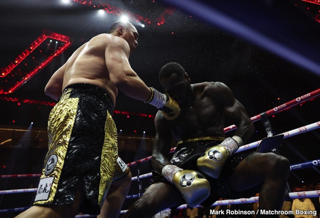 Deontay Wilder Transformed Into a Sissy – Derek Chisora