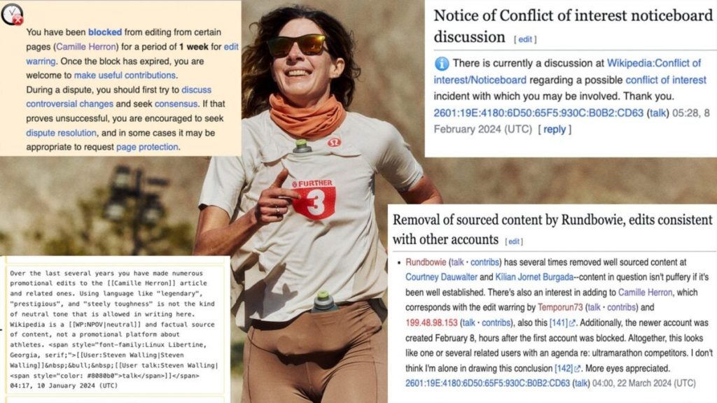 The Strange Saga of Ultrarunner Camille Herron and Wikipedia The Strange Saga of Ultrarunner Camille Herron and Wikipedia