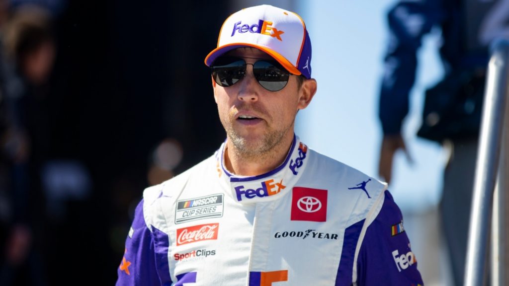 Denny Hamlin speaks out about pit road struggles, mindset at Kansas