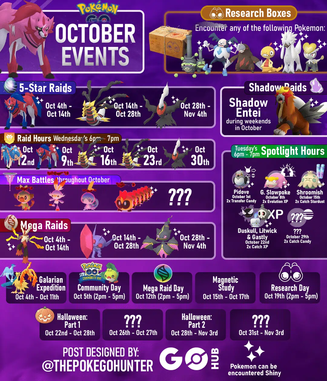 Pokémon GO October 2024 Event Guide Pokémon GO October 2024 Event Guide