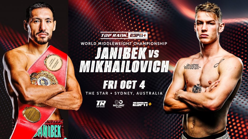 Janibek Alimkhanuly 159.5 vs. Andrei Mikhailovich 160 – Weigh-in Results Janibek Alimkhanuly 159.5 vs. Andrei Mikhailovich 160 – Weigh-in Results