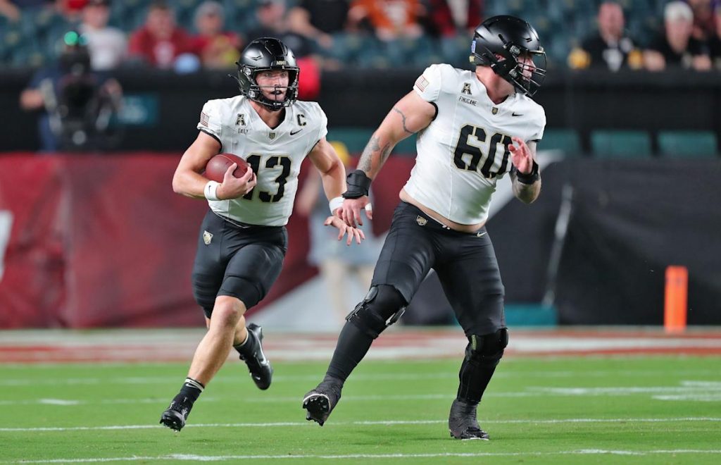 Army senior Connor Finucane is making the best of a fifth season on the offensive line