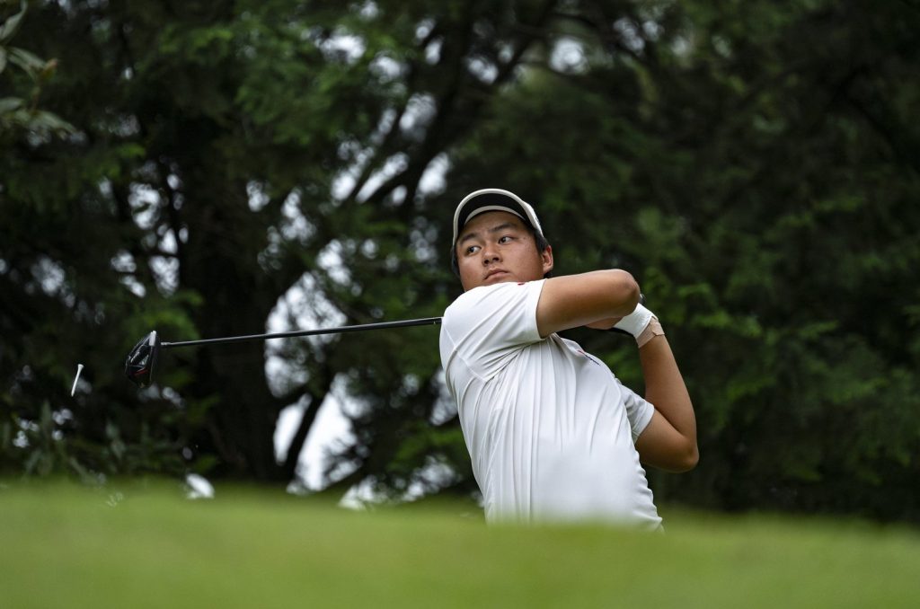 Nakano leads during suspended second round of Asia-Pacific Amateur Championship