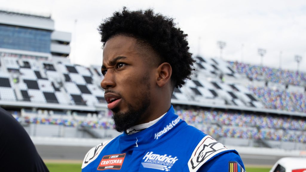 Rajah Caruth shows maturity, resolve with resilient top-five run at Talladega