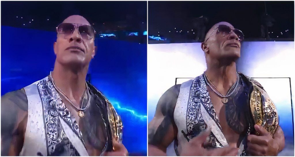 The Rock Returns to WWE at Bad Blood The Rock Returns to WWE at Bad Blood