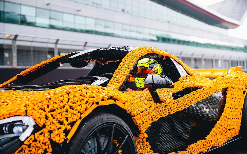 McLaren spent 8344 hours for its spectacular LEGO car