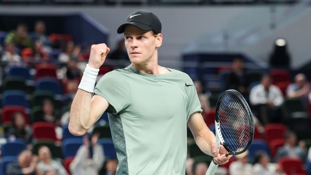 Sinner avenges Shelton loss at Shanghai Masters Sinner avenges Shelton loss at Shanghai Masters