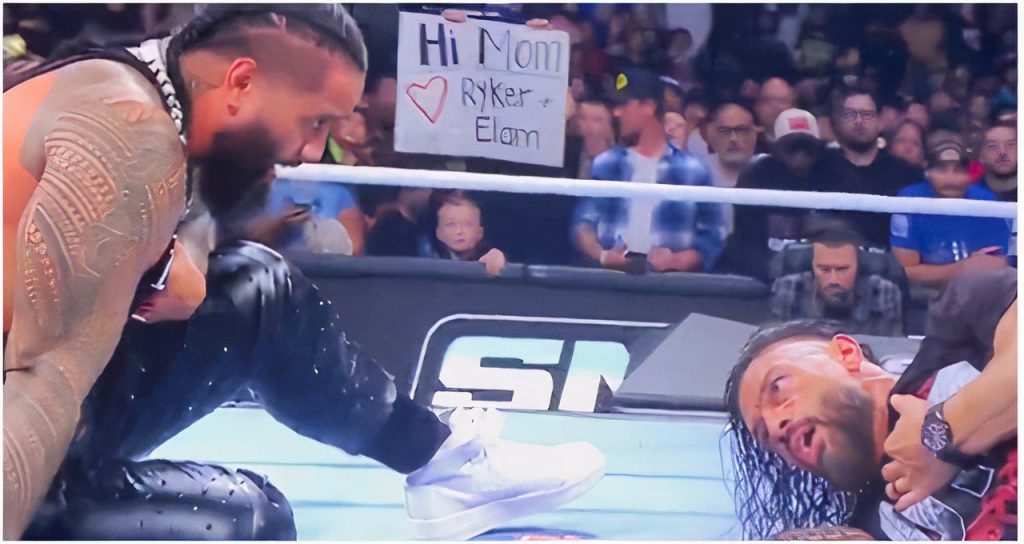 Jimmy Uso's 3-Word Plea to Roman Reigns on WWE SmackDown Jimmy Uso's 3-Word Plea to Roman Reigns on WWE SmackDown