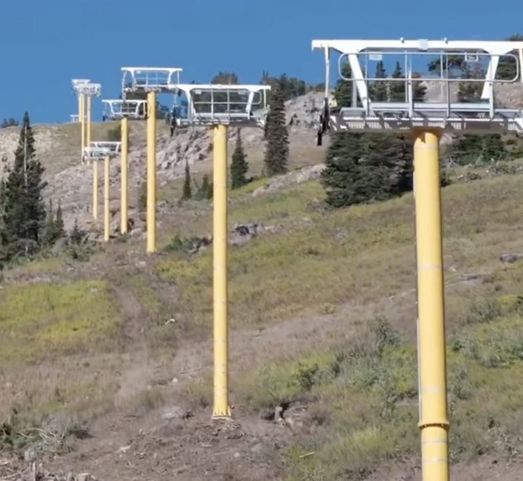Powder Mountain Shares Update On New Lightning Ridge Chairlift