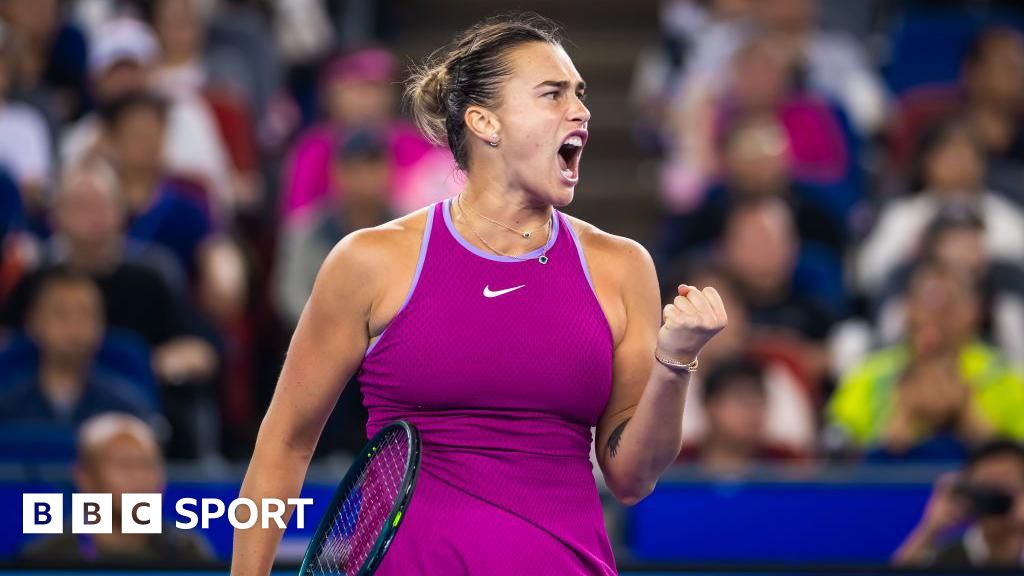 Sabalenka wins third consecutive Wuhan Open final