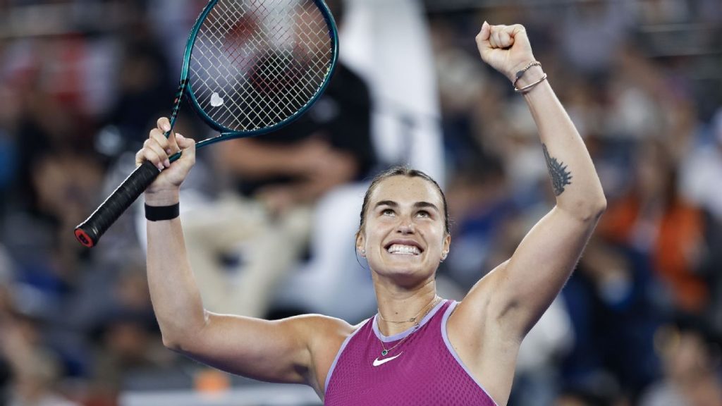 Sabalenka wins Wuhan Open for third time in row