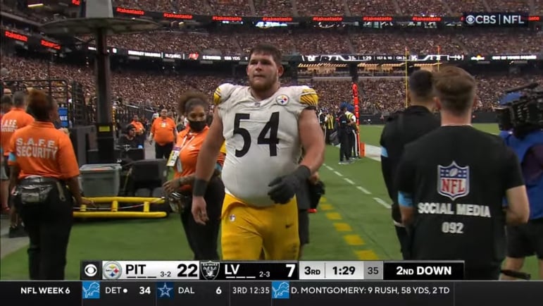 Dan Moore Jr. Expecting Zach Frazier Injury To Be ‘Nothing Serious’ For Battered Steelers OL