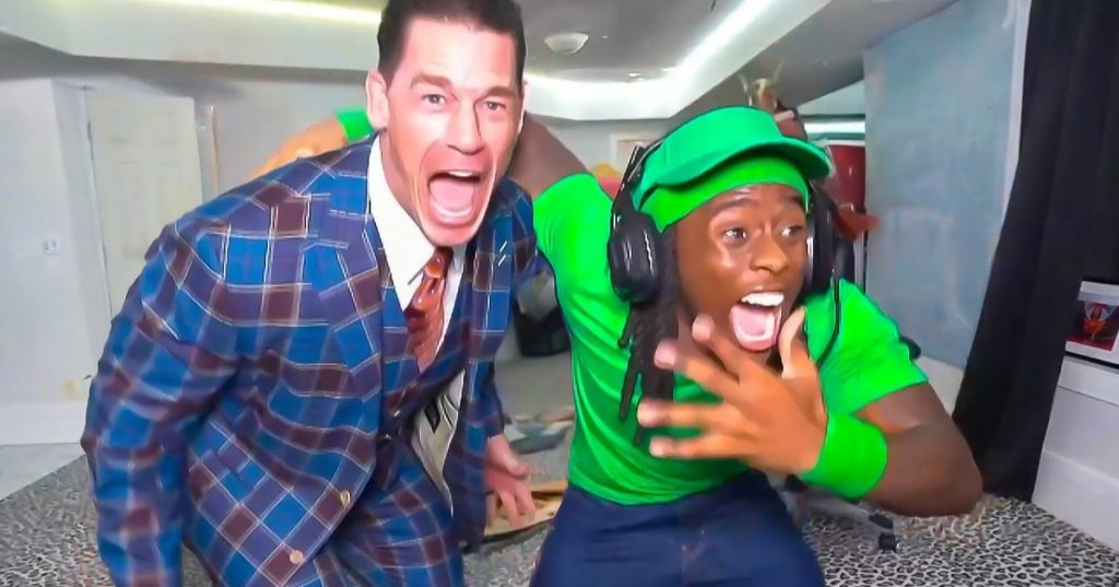 John Cena Appears on Kai Cenat’s Twitch Stream
