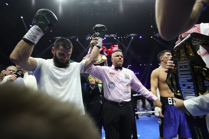 Dmitry Bivol's team express their frustration following Artur Beterbiev fight