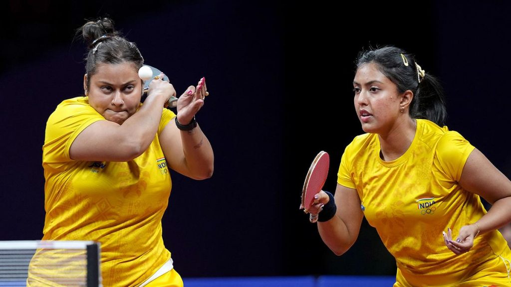 India clinch three medals, including historic women's doubles bronze at Asian TT Championships