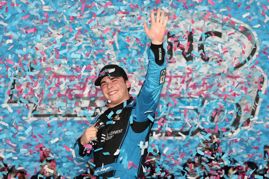 Sam Mayer Grabs a Shot in NASCAR Xfinity Series Playoffs with Win at the ROVAL Sam Mayer Grabs a Shot in NASCAR Xfinity Series Playoffs with Win at the ROVAL