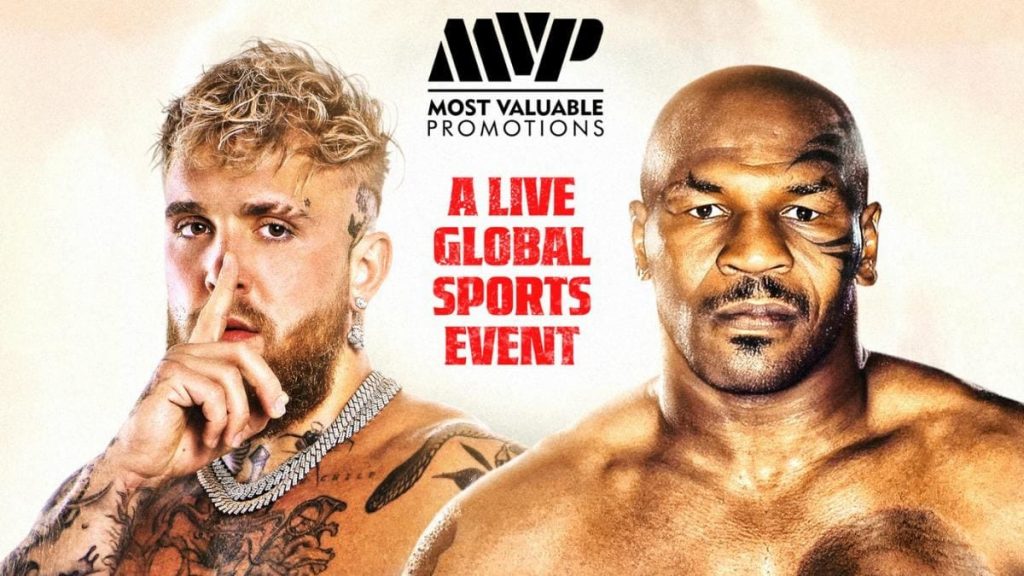 Mike Tyson vs Jake Paul fight card revealed Mike Tyson vs Jake Paul fight card revealed