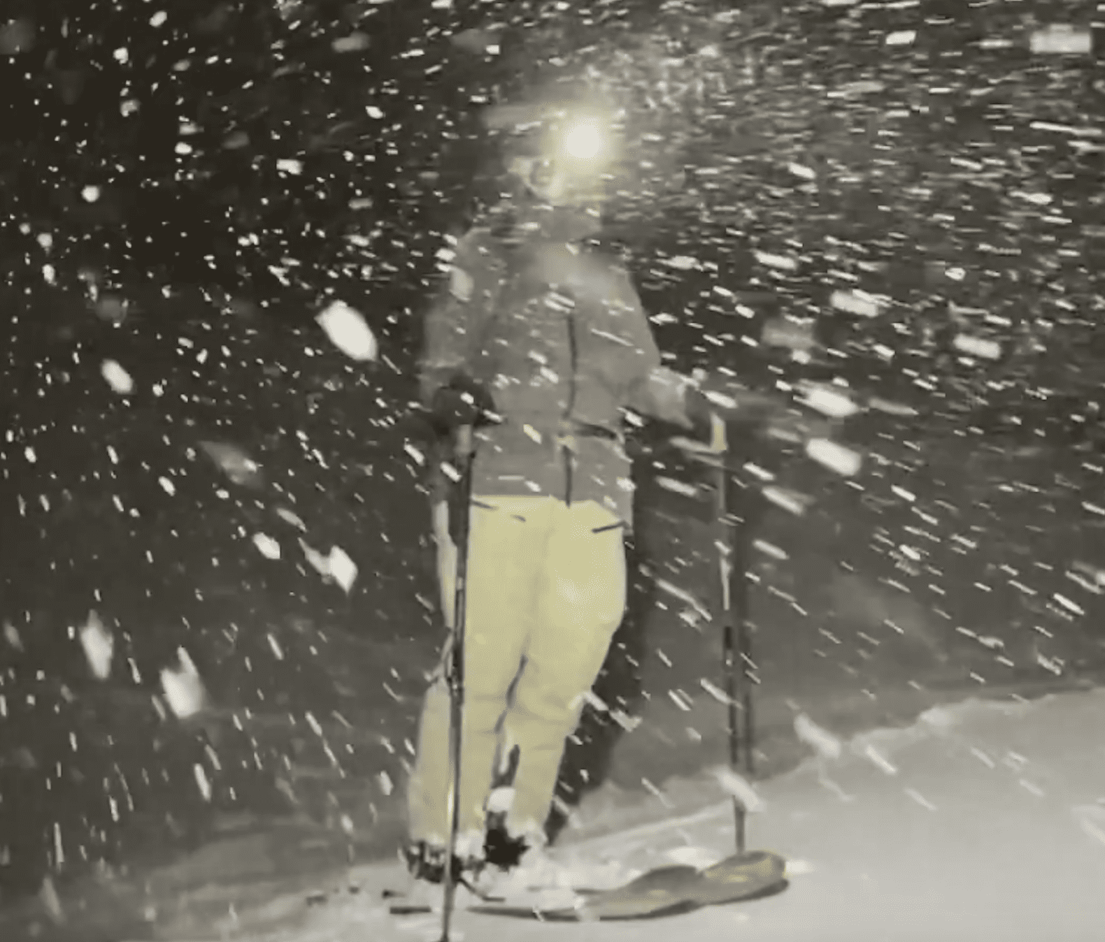 Malou Peterson Makes Night Skiing In Japan Look Breathtaking Malou Peterson Makes Night Skiing In Japan Look Breathtaking