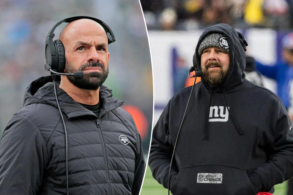 Robert Saleh, Brian Daboll face harsher scrutiny as Jets, Giants pass on elite coaches pool Robert Saleh, Brian Daboll face harsher scrutiny as Jets, Giants pass on elite coaches pool