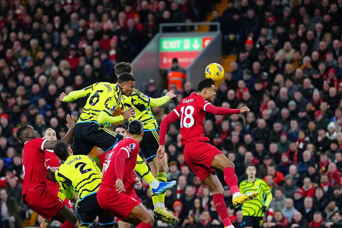 Liverpool and Arsenal draw in EPL at Anfield