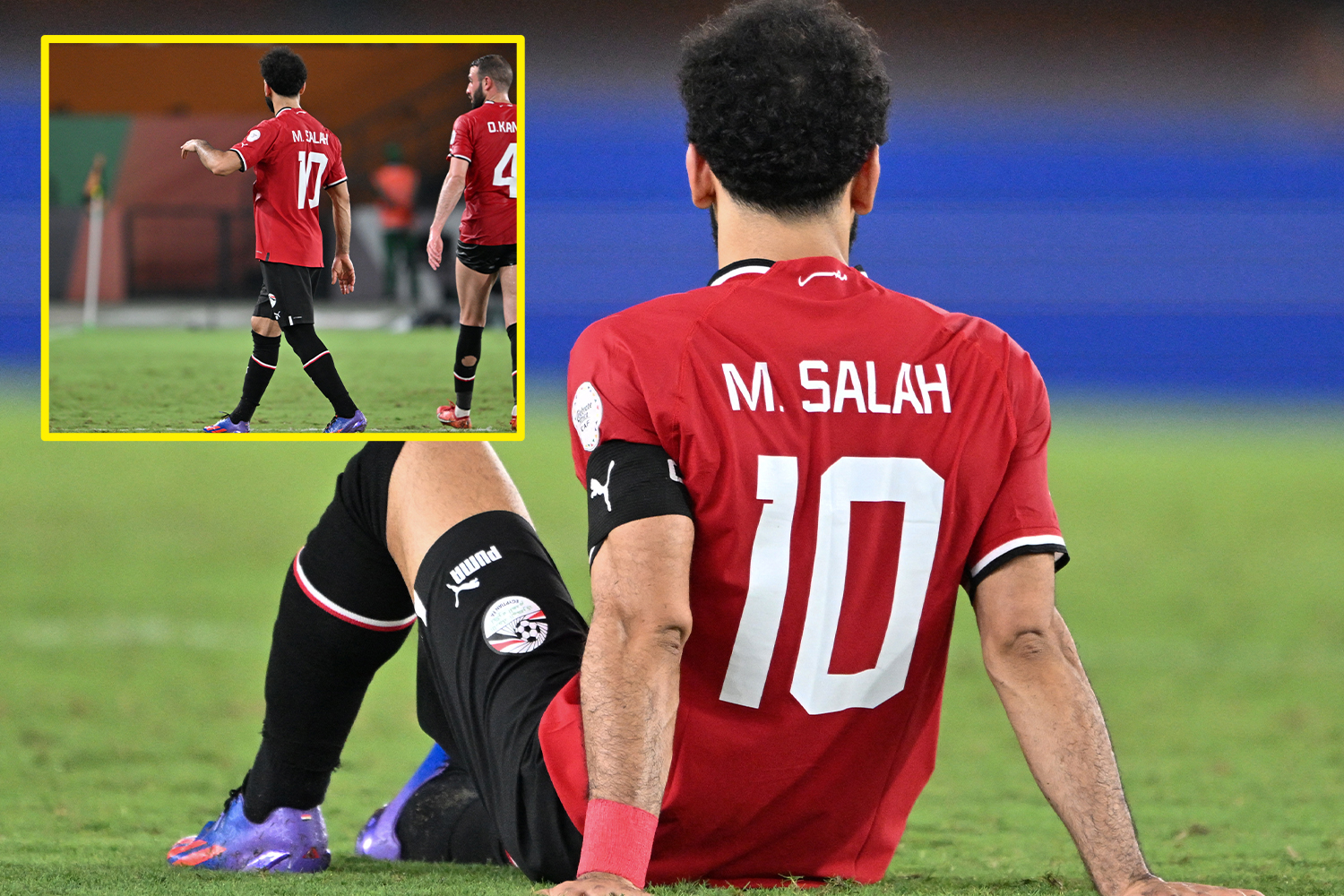 Mohamed Salah’s agent says Liverpool star could be out for up to A MONTH in injury blow