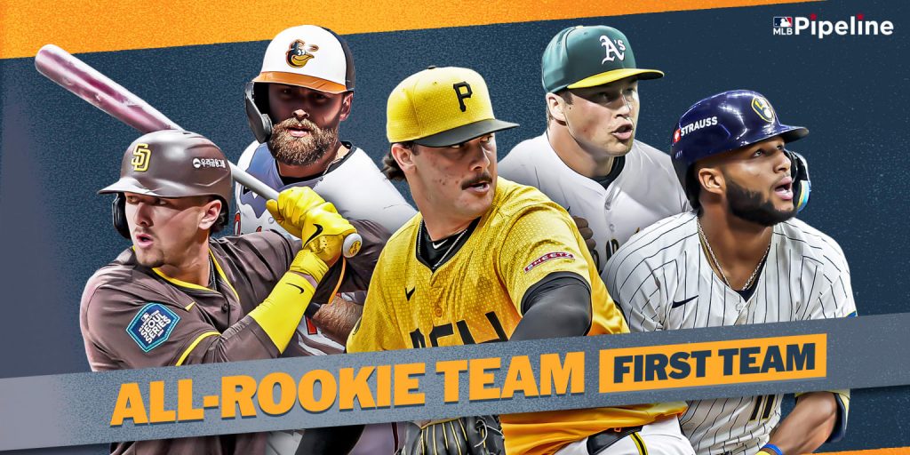 Skenes hurls way onto 2024 All-Rookie First Team