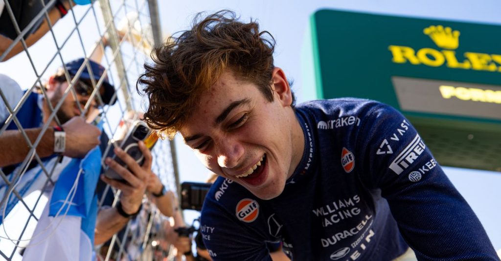 Franco Colapinto’s dream F1 start rolls on in Austin at United States Grand Prix Franco Colapinto’s dream F1 start rolls on in Austin at United States Grand Prix