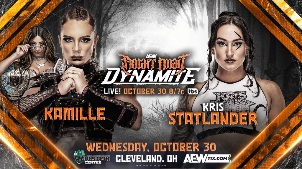 Kamille vs. Kris Statlander Added To Dynamite Fright Night Kamille vs. Kris Statlander Added To Dynamite Fright Night