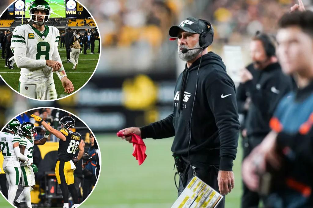 Jets ‘pressing’ too much as weight of losing skid mounts: Jeff Ulbrich Jets ‘pressing’ too much as weight of losing skid mounts: Jeff Ulbrich