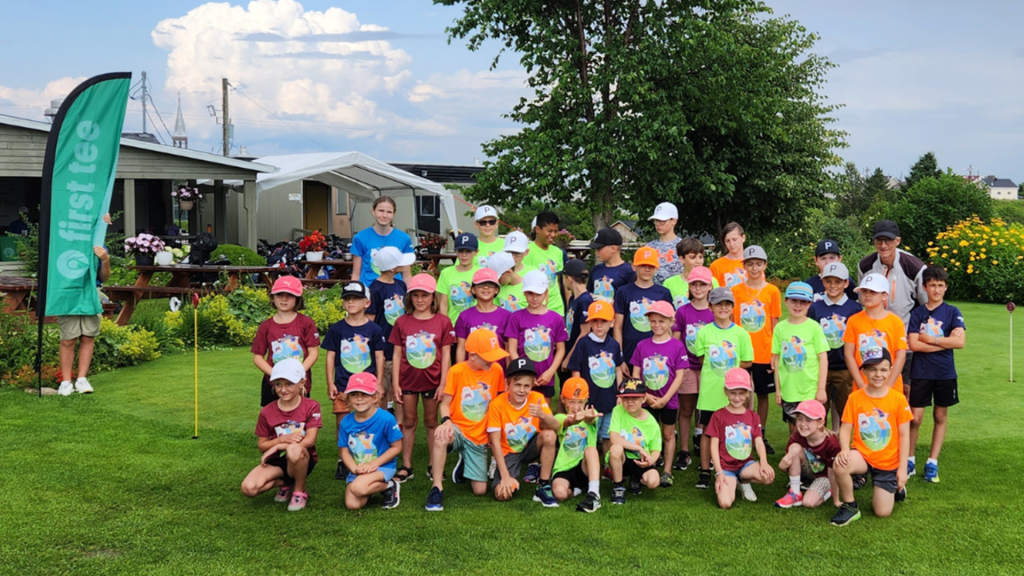 Golf Saint – Prime sur le Lac and First Tee – Premier départ Québec team up to make an impact on youth