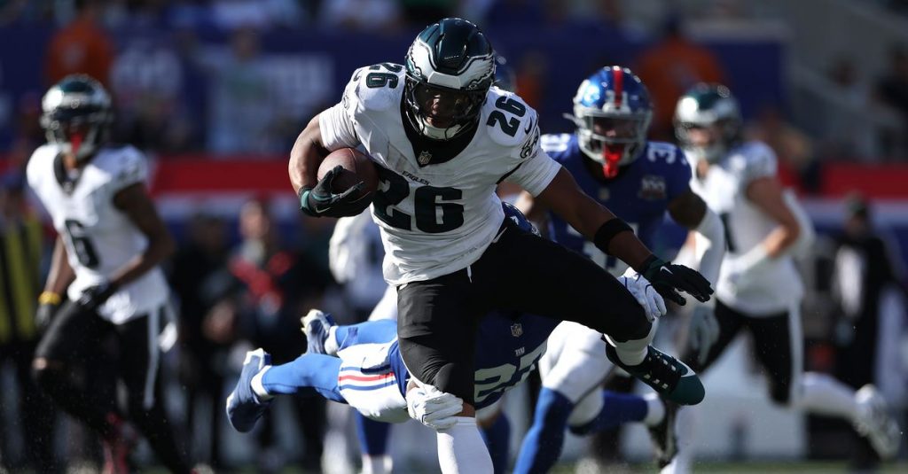 Nick Sirianni gave Saquon Barkley the chance to go for a career-high but the running back declined