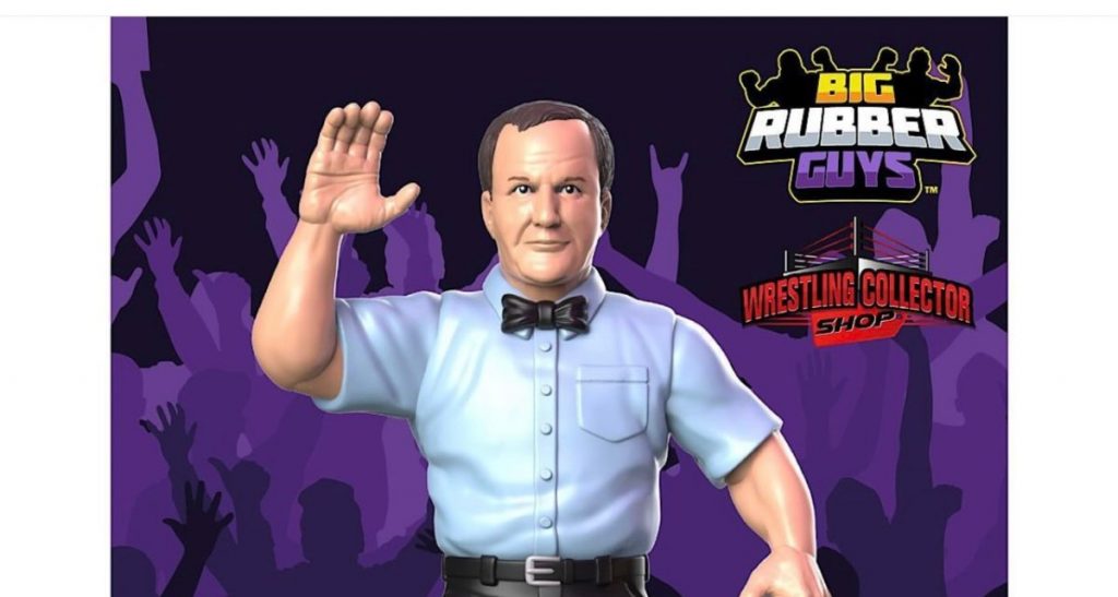 Pre-Order Alert: Earl Hebner Big Rubber Guys Wrestling Collector Shop Exclusive